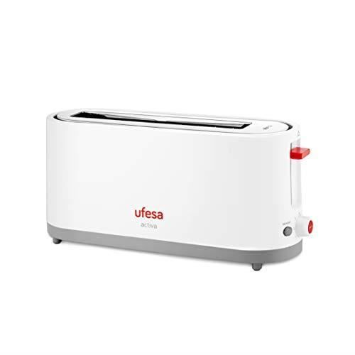 Toasteur - UFESA - TT7365 - Blanc-Rouge - 1400 Watt - Puissance maximale