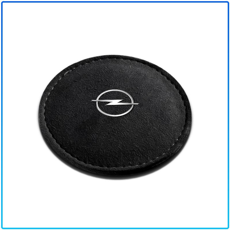 Auto Logo Door Slot Pad Cup Holder Mats Car Accessories Leather Nonslip For Opel Astra C G H Insignia J K Zafira B Corsa Vectra C Corsa C