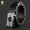 LUCKY LION Men's Automatic Buckle Leather Belt
