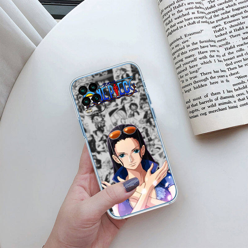 MH121 One Piece Nico Robin Case for Motorola E7 G6 G7 G8 G9 Plus Power Play G10 G20 G04 E30 E40 E22 E20 E13 E15 G22 G23 G05 G75 G35 G55