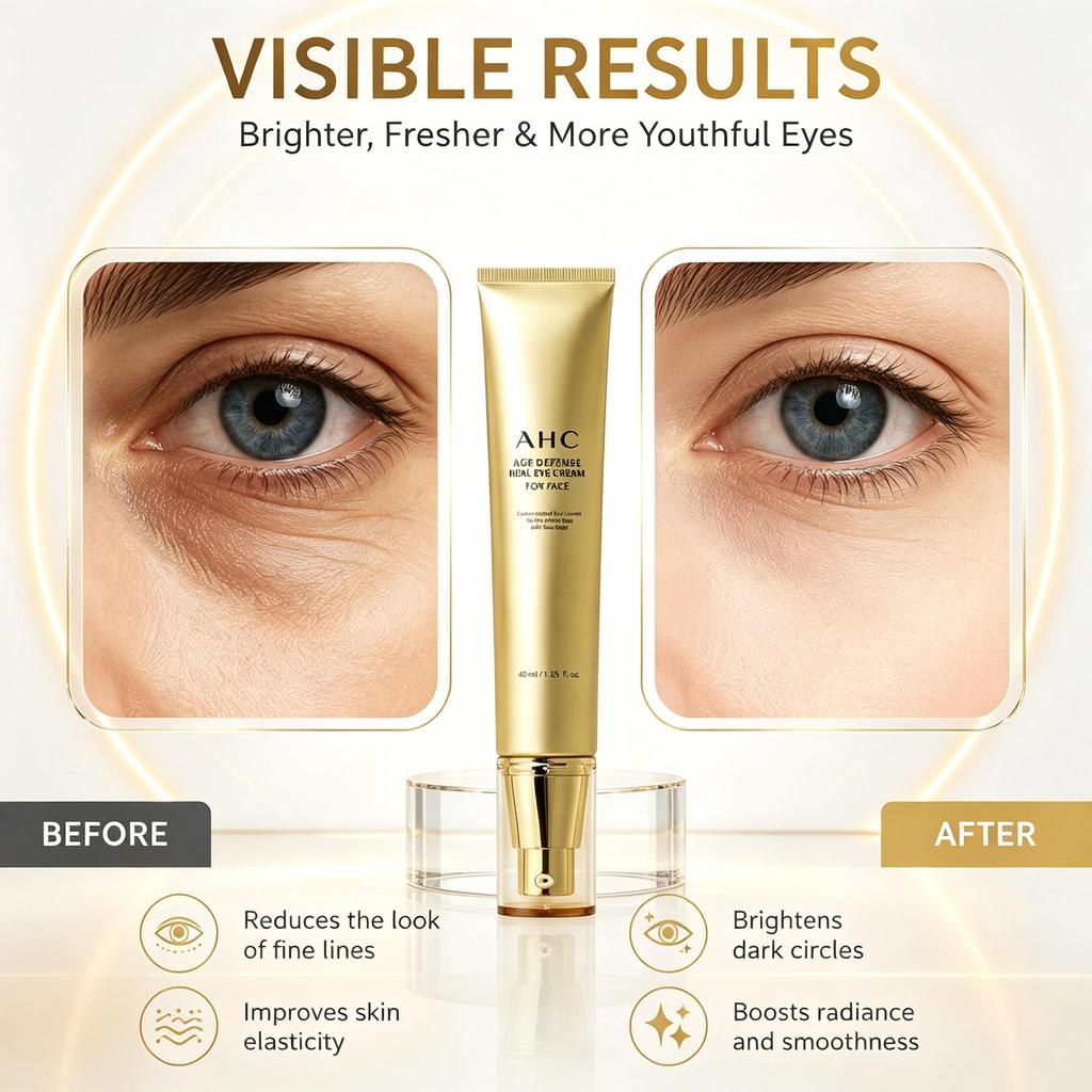 AHC Age Defense Real Eye Cream For Face 40ml*2pc