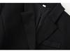 European & American Style Fashionable Silk Satin Lapel Jacket with Rhinestone Embellishments - Women's Suit Dress New Arrival