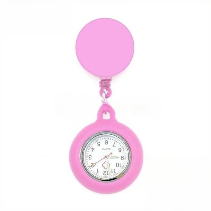 

Прекрасные Больничные Медицинские Медсестра Врач Иконки Мультяшные Карманные Часы на Цепочке Модные Аксессуары Унисекс Женские Мужские Часы с Клипсой Подарок розовый