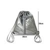 High Quality Transparent Drawstring Backpack Casual Multifunctional Doll Storage Bag Lightweight Large Capacity Shoulder Bag