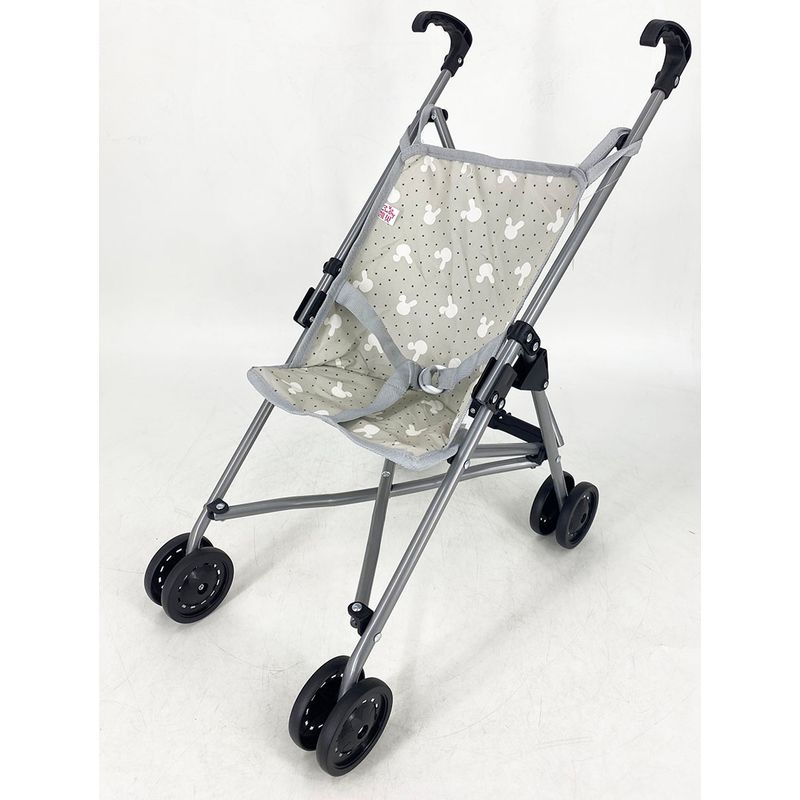 

Kaibei Cuby Детский игровой домик Кукольная коляска с ручным приводом Складная игрушечная машинка Кукла Девочка Ходунки Подарок на день рождения 125 gray rabbit trolley (54cm high)