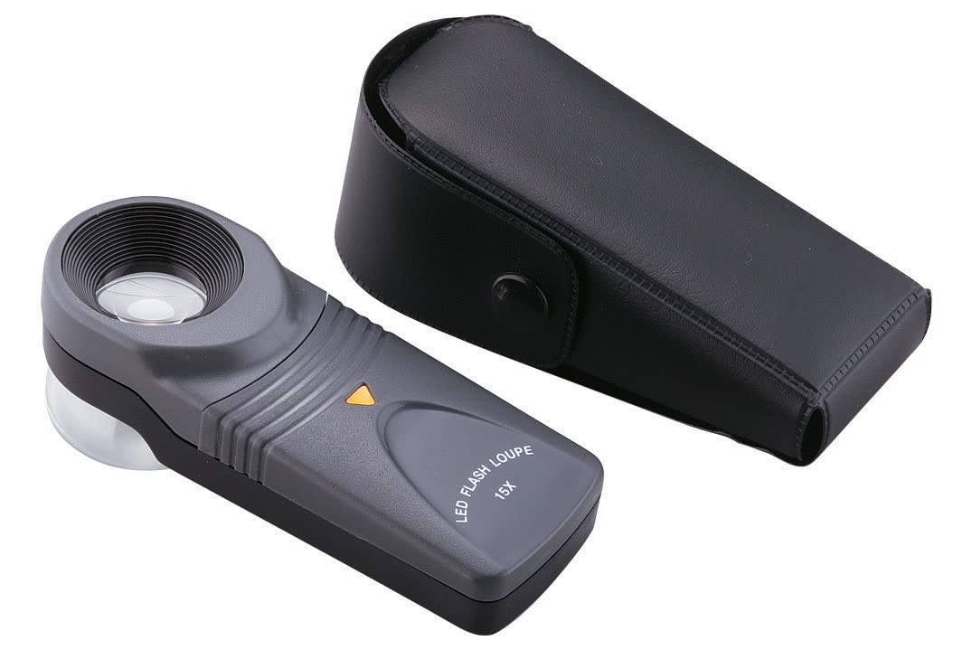 

Niigata Seiki BeHAUS Лупа зі світлодіодним підсвічуванням 15x x2 LL-15