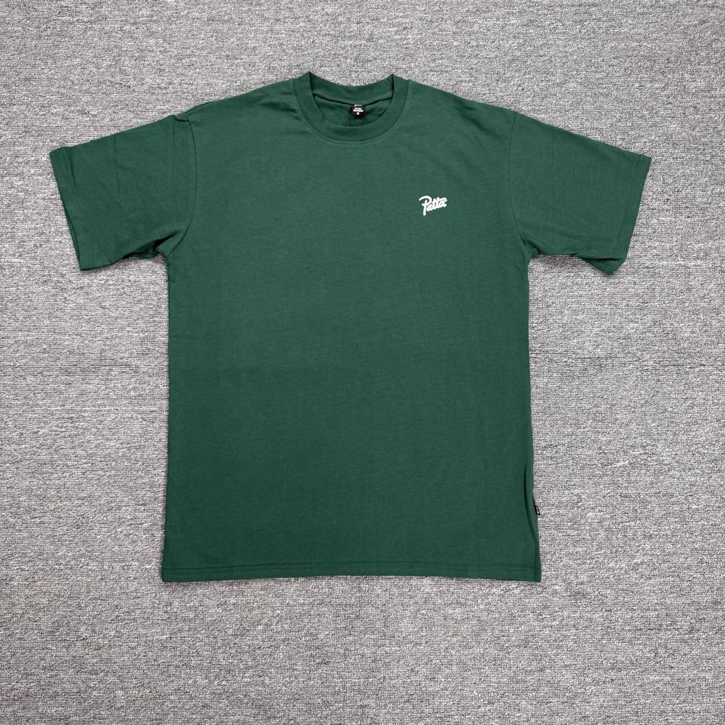 Amerikanische grenzüberschreitende trendige Marke PATTA Designgefühl Buchstabendruck Kurzarm-T-Shirt Herren- und Damen-Trendmarke Vielseitiges lockeres Oberteil