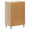 Shoe Cabinet HAARLEM 59.5 X 39.5 X 89.5 Cm Wood Material