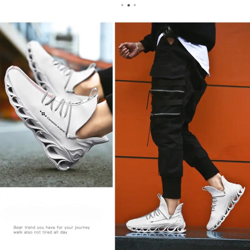 Мужские ботинки Новые зимние тапочки Мужская обувь Водонепроницаемые нескользящие — фото 14