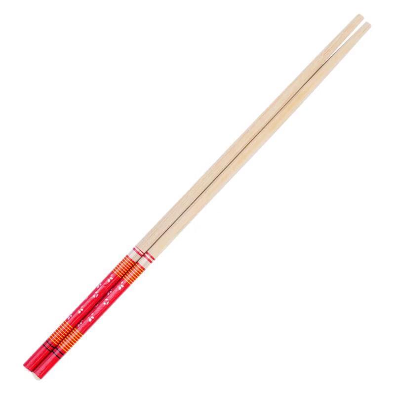 Twin-Connected Carbonized Bamboo Disposable Chopsticks