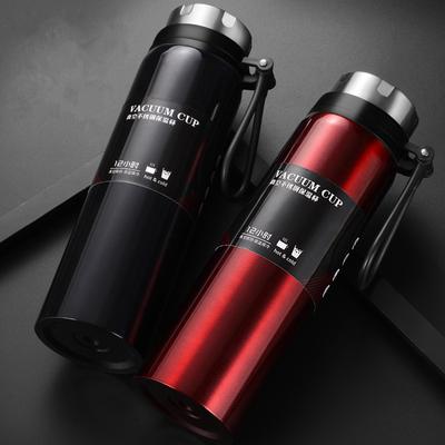 Thermos in Acciaio Inossidabile Isolamento Efficiente Portatile per Esterni Tazza Termica Sottovuoto Viaggio Escursionismo Ufficio Scuola a Prova di Perdite Bottiglia Termica