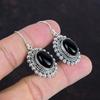 Svarta Onyx Örhängen Vintage Örhängen Handgjorda Ädelstenssmycken 925 Sterlingsilver Örhänge Toppkvalitet Svarta Onyx Smycken Gåvor Till Hennes