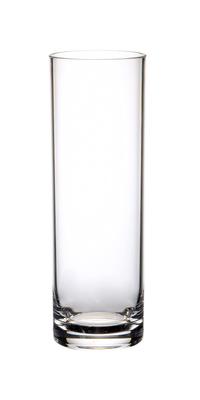 FOYER Unbreakable Vase, Flower Vase, Polycarbonate, Stylish, Height 30 Cm, Width 10 Cm, Large Size, 2300005