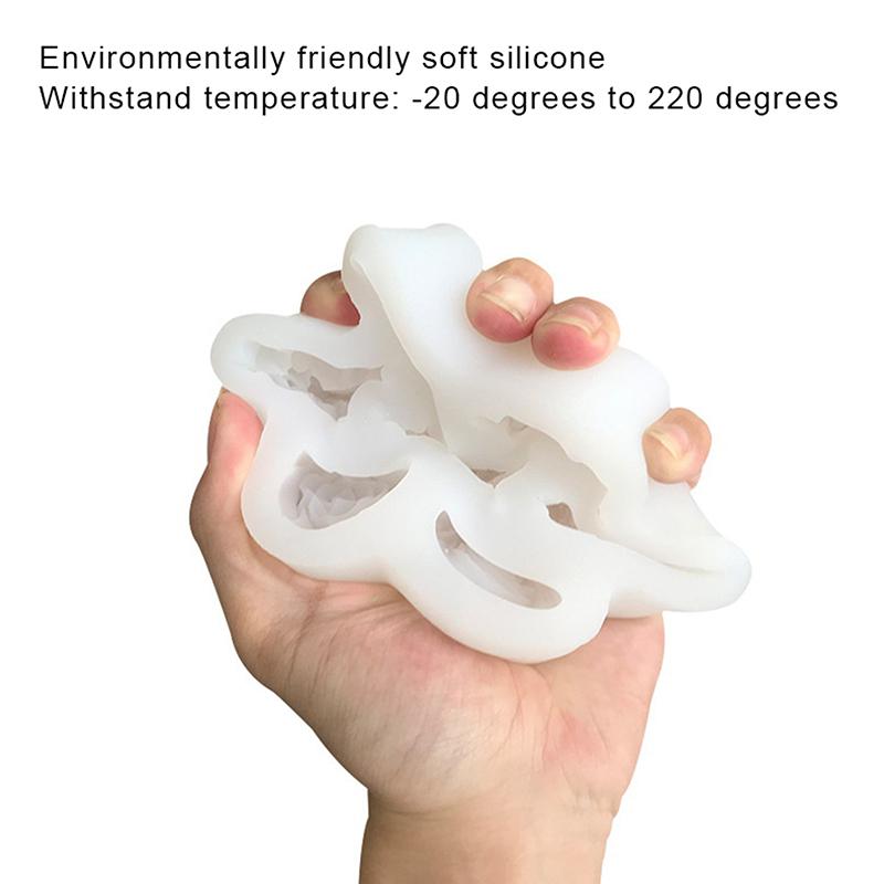 7dílné květinové silikonové formy 3D růže pivoňka čokoládový dort pekáč ruční výroba svíček mýdla sádry pryskyřice řemeslné nástroje