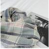 Luxury Plaid Scarf Winter Warm Cashmere Women Long Bandana Pashmina Foulard Female Scarves Tassel Shawl and Wraps