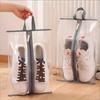 Waterproof Transparent Shoe Storage Bags 12PCS Travel Organizer for Boots Slippers and Sports Shoes in Hotel