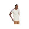 adidas Originals Cali Tee With Striped Ribbed Crew Neck Men Tops Off-White IB3422