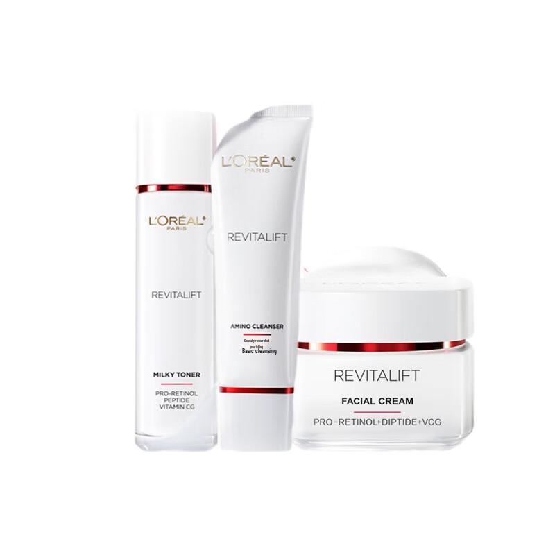 

L Oréal Revitalift Retinol Anti-Wrinkle 3-Piece Skincare Set