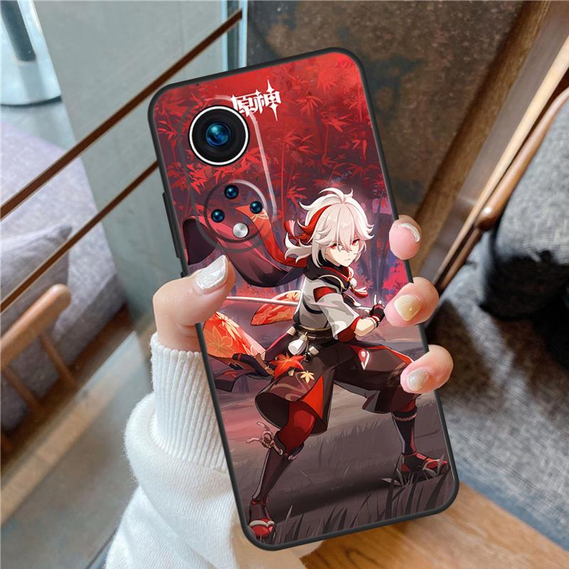 Genshin Impact Kaedehara Kazuha For Honor Magic 7 Lite 5 6 8 Pro Case Cover For Honor 200 400 50 70 90 X8a X8b X9a X9b X9c