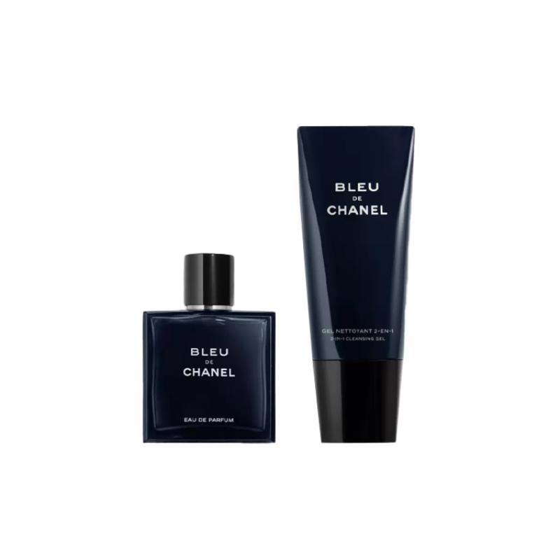CHANEL Bleu de Chanel 2-Piece Gift Set Eau de Parfum 50ml+2-in-1 Cleansing Gel 100ml