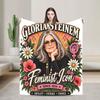 RIP Gloria Steinem  Accessories Blanket Soft Fleece  Throw Blanket Relax Plush Thin Quilt