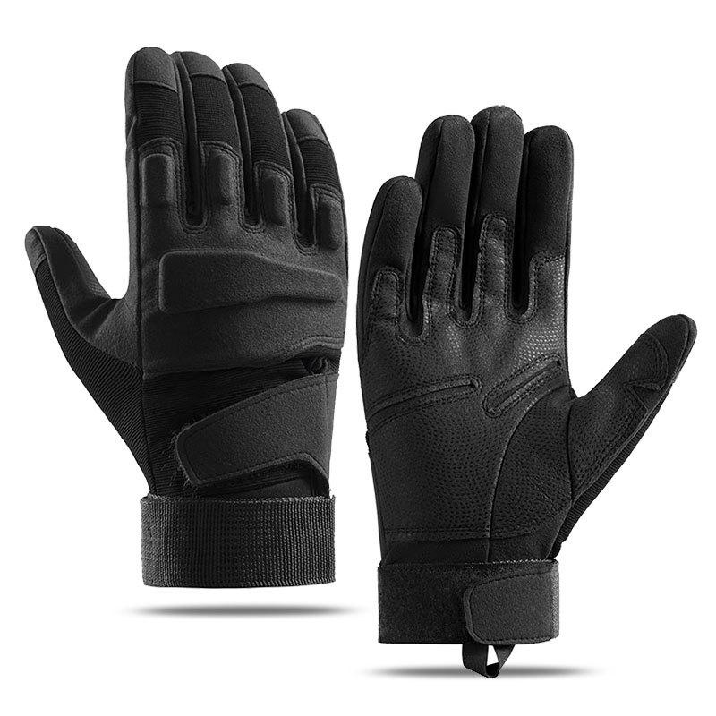 Outdoor Rock Climbing, Mountaineering, Wear-resistant Touch Screen, Non-slip Protective Gloves, Full Finger