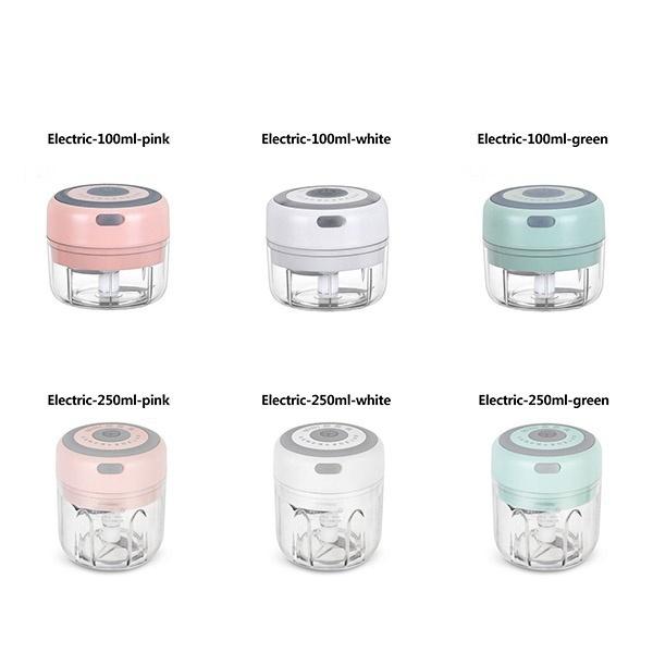 

Электрический мини-измельчитель для чеснока, нож для чеснока, давилка для чеснока, пресс для чеснока, мясорубка, перец чили, овощные орехи, мясорубка, кухонный комбайн, мясорубка 100ml белый