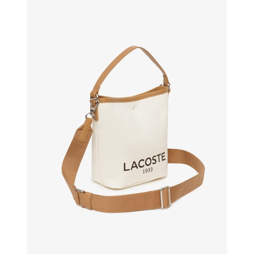 LacoSte Women S Heritage canvaS Bucket Bag Nf4810t54n K02