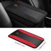 1pcs Car Emblem Armrest Cushion Storage Box Cover Pad Mats For Lamborghini Urus Huracan Aventador Premium Interior Accessories