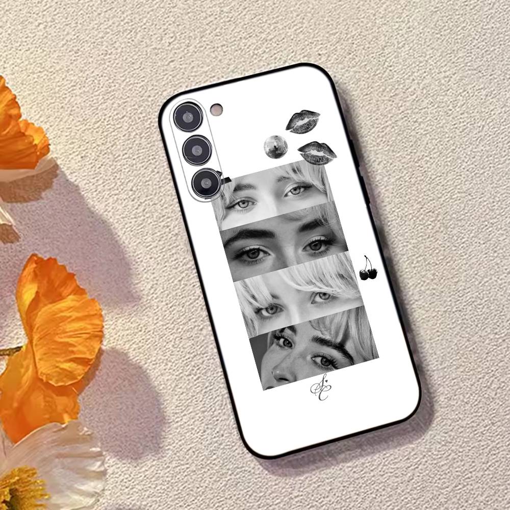 S-Sabrina C-Carpenter Singer Phone Case For Samsung Galaxy A73,A72,A71,A70,A53,A52,A51,Others Soft Black Cover