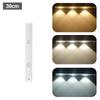 Ultra Slim Led Motion Sensor Light Strip 10cm-50cm 5v USB Type C Recharge Lamp Paste Suction Bedside Reading Mini Night Wireless
