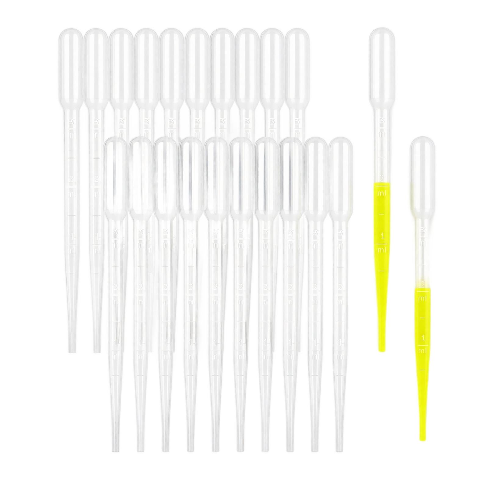 Disposable Plastic Graduated Pipettes 1ml - Transfer Pipettes for Handling One Size