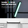 NiceFoto TC-210RGB RGB LED Full Color Light Tube Portable Fill Light Wand Stick with Bi-Color Temperature 2500K-9900K Stepless D