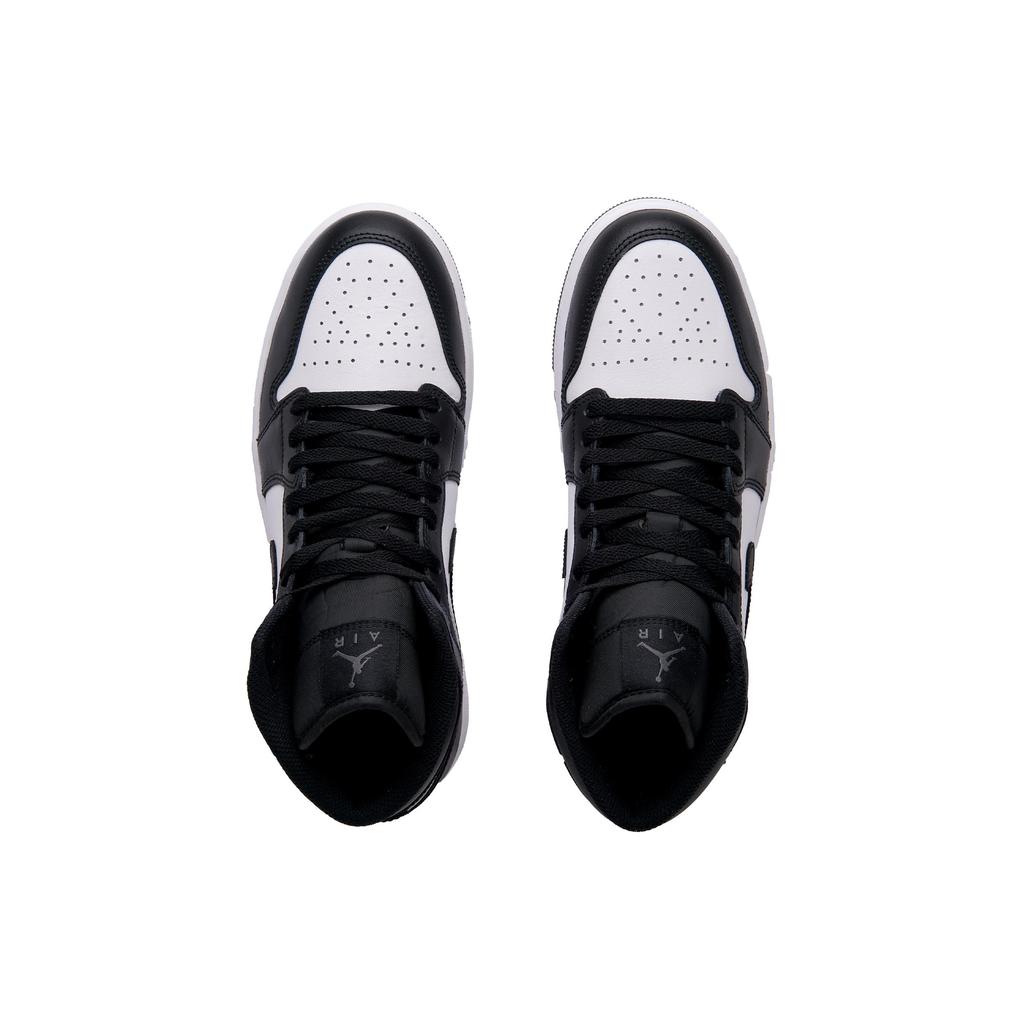 Jordan Air Jordan 1 Abrasion Resistant Mid top Vintage Basketball Shoes Unisex Black Blue Purple DQ8426-001(Team734-)