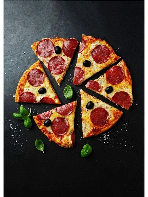 Wall Art HD Printed Food Kitchen Blackboard Pictures Canvas Classic Home Room Decor Pizza Modular Painting Restaurant Cuadros