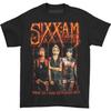 Men's Sixx A.M. Original Damned 2016 Tour Concert T-shirt XXX-Large Black