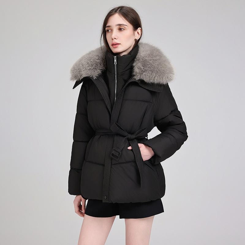 Thickened new warm bread clothes fur collar jacket fashionable winter versatile cotton clothes short
