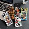 Soft Cover for Xiaomi Redmi Note 12 11 10 A3 Pro 10A 10C 12C Note12 5G 4G Casing Phone Case Red Hair One Luffy Pieces Shanks