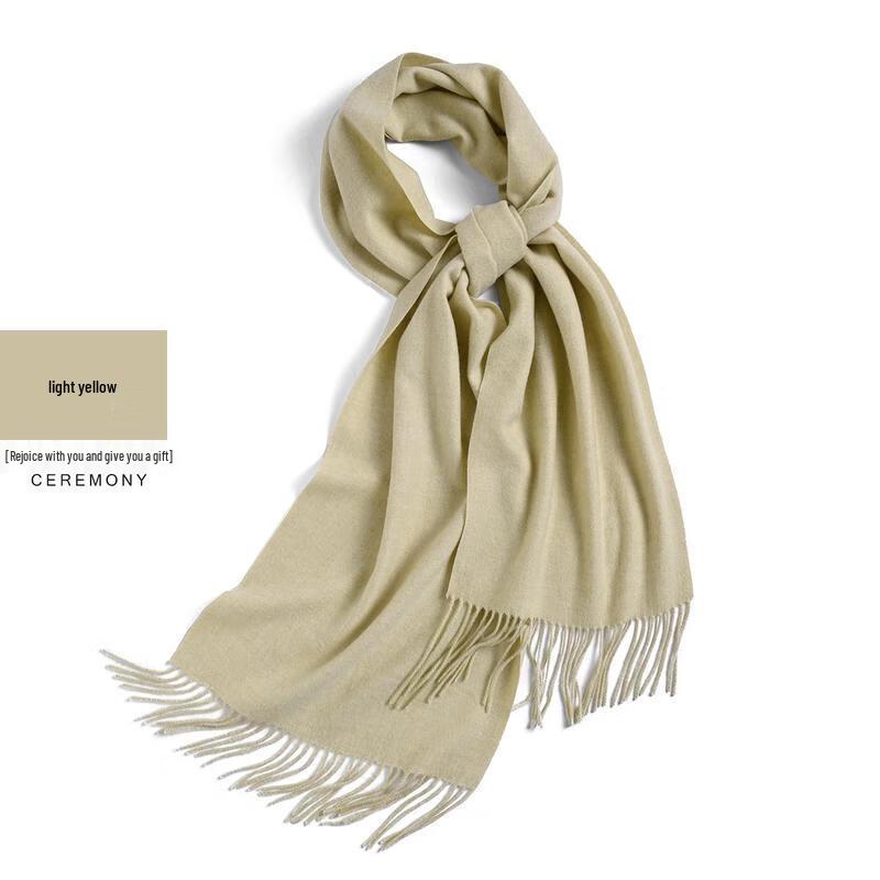 HANDUNYOU Solid Color Scarf