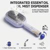 Electric Spray Air Cushions Massage Comb 3 In 1 Self Cleaning Steam Essential Oil Brush Rechargeable Spray Scalp Massager Combs