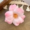 Korean Style Tulip Flower Hairpin Cloth Simulation Flower Hair Clip Sweet   Beach