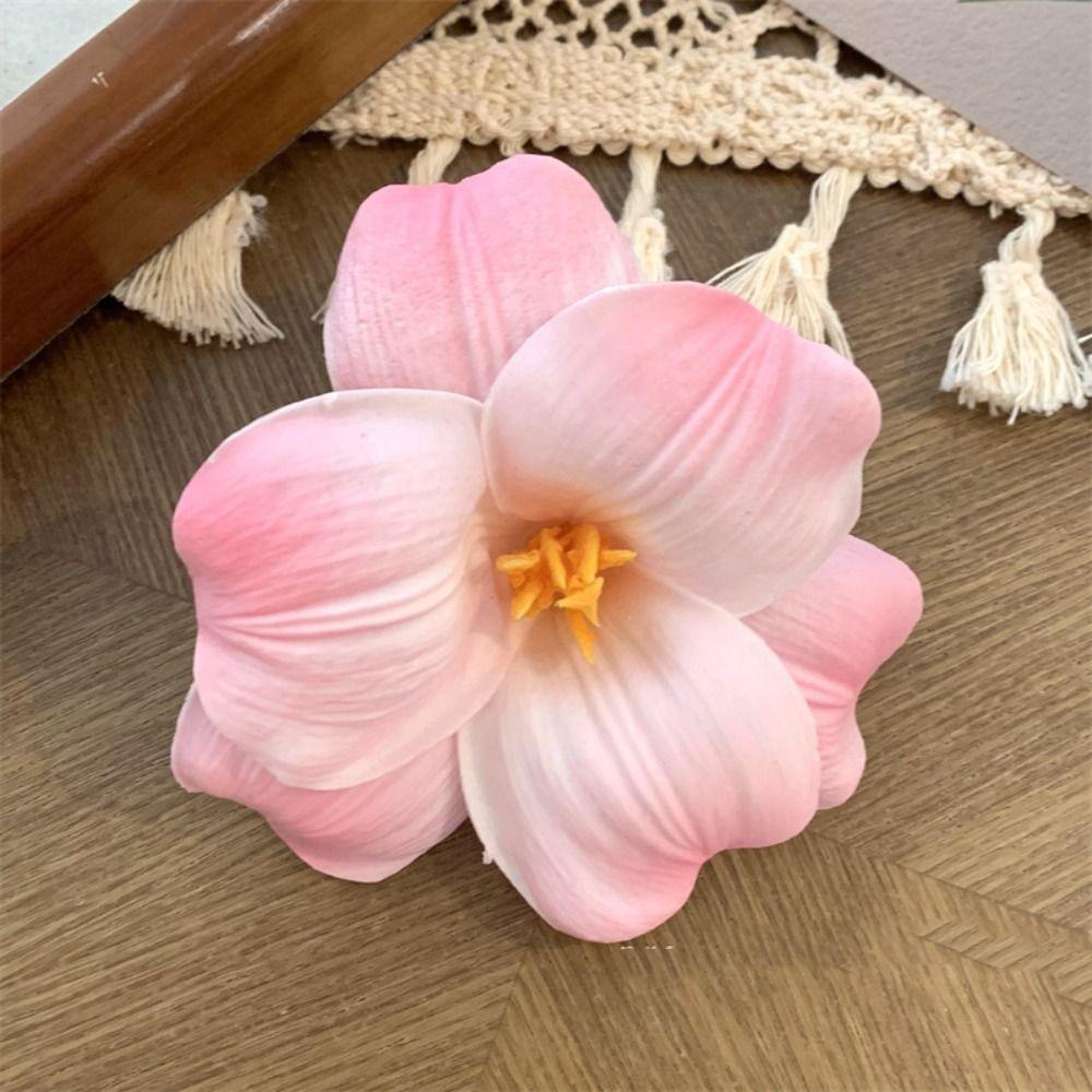 Korean Style Tulip Flower Hairpin Cloth Simulation Flower Hair Clip Sweet   Beach