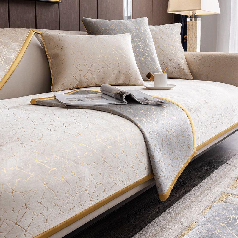 Covoraș de canapea modern, minimalist pentru acasă, covoraș universal sezonier, husă de canapea de înaltă calitate, set complet nordic, prosop din pânză