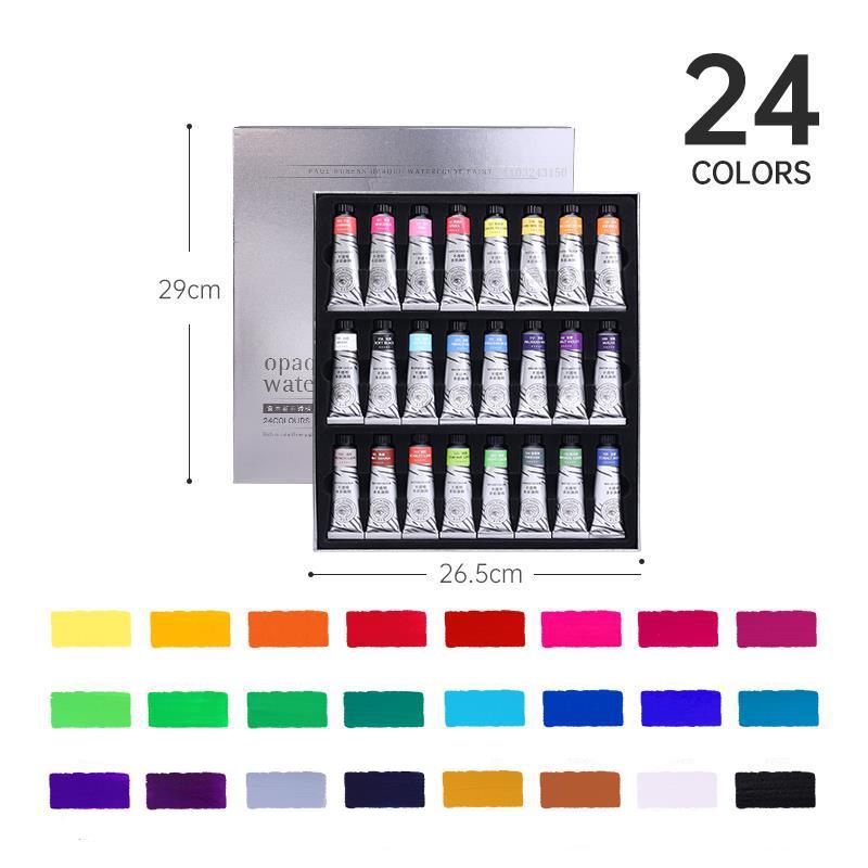 Rubens Deckende Aquarellfarbe Pigment 36 Farben 15ml Set Künstlerbedarf Handbemalte Animation Illustration Wasserfarbe
