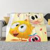 Wheres Chicky Funny Throw Blanket for Fans of Vintage Wheres Chicky Characters Perfect Gift Idea for Home and Garden