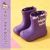 Children's Rain Boots   Cute Cartoon Decoration Boys Girls Rain Boots EVA Kids Water Shoes  DIY Waterproof Shoes