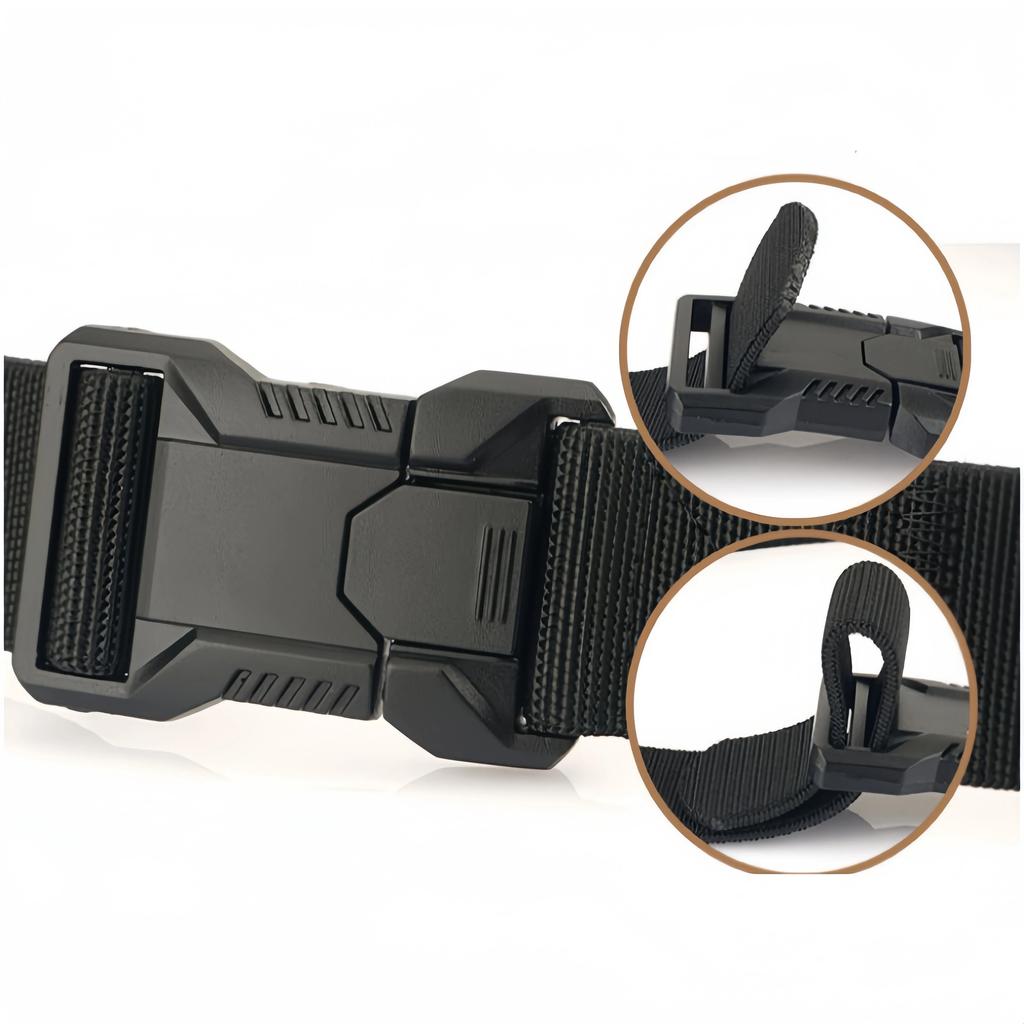 New Quick Release Pluggable Buckle Men Belt Breathable Elastic Outdoors Belts For Men Elastic Pants Belt