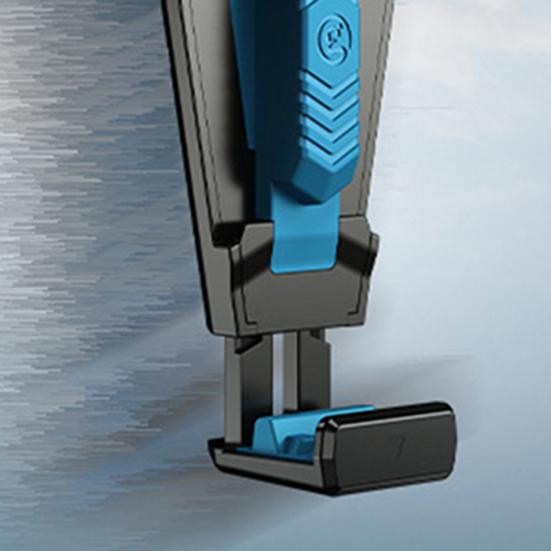 1 Set Mobile Game Handle Gamepad Joystick Triggers Button Foldable Plug and Play Auxiliary Gaming Controller for IOS for Android Phone