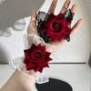 Nail Photo Glove Beautiful Gentle Fake Cuffs Decorative Lace Flare Cuffs  Sexy Nail Art Accessories Photography Props