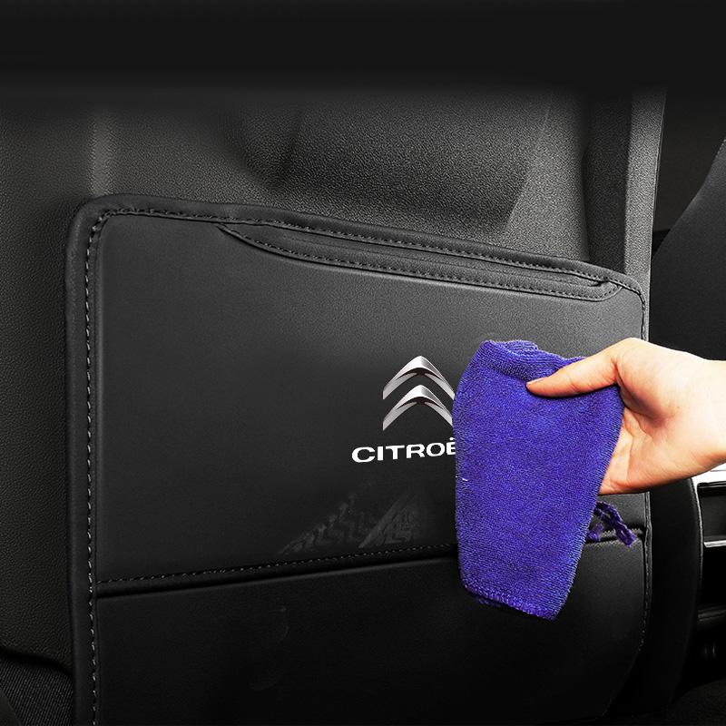 Ochranné podložky na zadní stranu autosedačky proti kopání Odolné Voděodolné Ochrana proti znečištění Pro Citroen C1 C2 C3 C4 C5 X7 Berlingo C8 C4L DS3 DS6